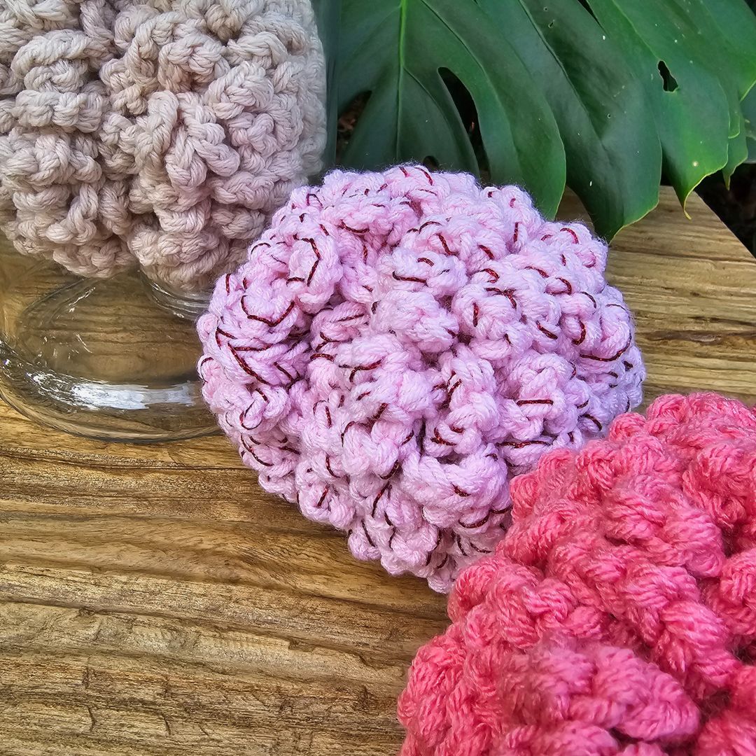 Easy DIY Halloween Crochet Brain Written Pattern Secret Yarnery