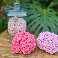 Easy DIY Halloween Crochet Brain Written Pattern Secret Yarnery