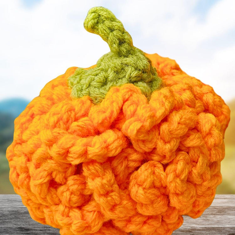 Easy No Stuff Crochet Pumpkin Pattern for Beginners Secret Yarnery