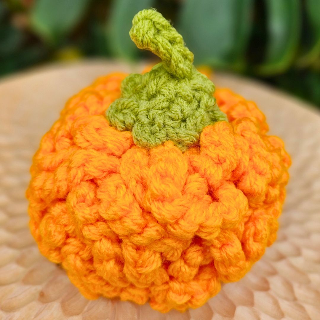Easy No Stuff Crochet Pumpkin Pattern for Beginners Secret Yarnery