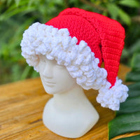 Easy Deluxe Crochet Santa Hat Pattern Secret Yarnery