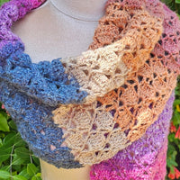 Easy Diamond Cupcake Scarf Crochet Pattern: Sweet, Stylish, and Beginner-Friendly