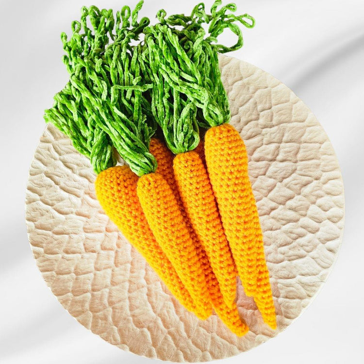 Easiest Spring Crochet Carrot Pattern for Beginners Secret Yarnery