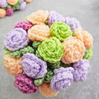 Easy Crochet Rose Blanket Secret Yarnery