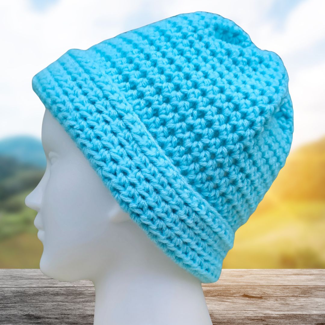 Easiest Crochet Hat for Absolute Beginners!