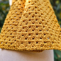Easiest Granny Stitch Crochet Scarf for Beginners Secret Yarnery