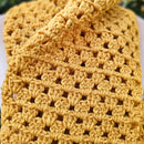 Easiest Granny Stitch Crochet Scarf for Beginners Secret Yarnery