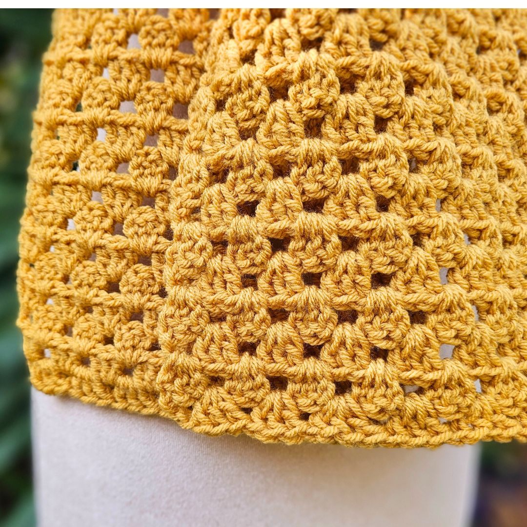 Easiest Granny Stitch Crochet Scarf for Beginners