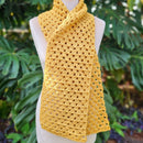Easiest Granny Stitch Crochet Scarf for Beginners Secret Yarnery