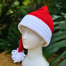 Easy DIY Crochet Santa Hat Pattern - All Sizes! Secret Yarnery