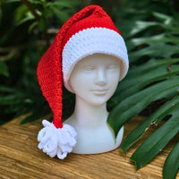 Easy DIY Crochet Santa Hat Pattern - All Sizes! Secret Yarnery