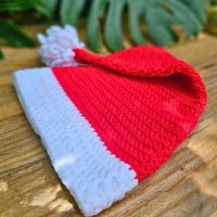 Easy DIY Crochet Santa Hat Pattern - All Sizes! Secret Yarnery