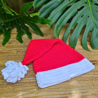 Easy DIY Crochet Santa Hat Pattern - All Sizes! Secret Yarnery