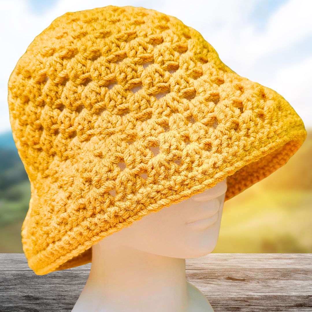 Easy One Color Crochet Bucket Hat - Perfect for All Seasons! Secret Yarnery