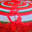 Easy Crochet Christmas Tree Skirt Pattern Secret Yarnery