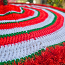 Easy Crochet Christmas Tree Skirt Pattern Secret Yarnery