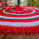 Easy Crochet Christmas Tree Skirt Pattern Secret Yarnery