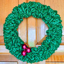 Easiest Crochet Christmas Wreath Secret Yarnery
