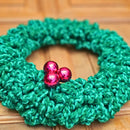 Easiest Crochet Christmas Wreath Secret Yarnery