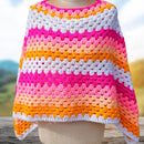 Fun Granny Stitch Poncho Pattern – Easy Crochet for Beginners Secret Yarnery