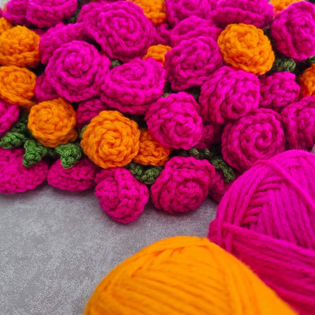 Emotional Support Bouquet Shawl Secret Yarnery