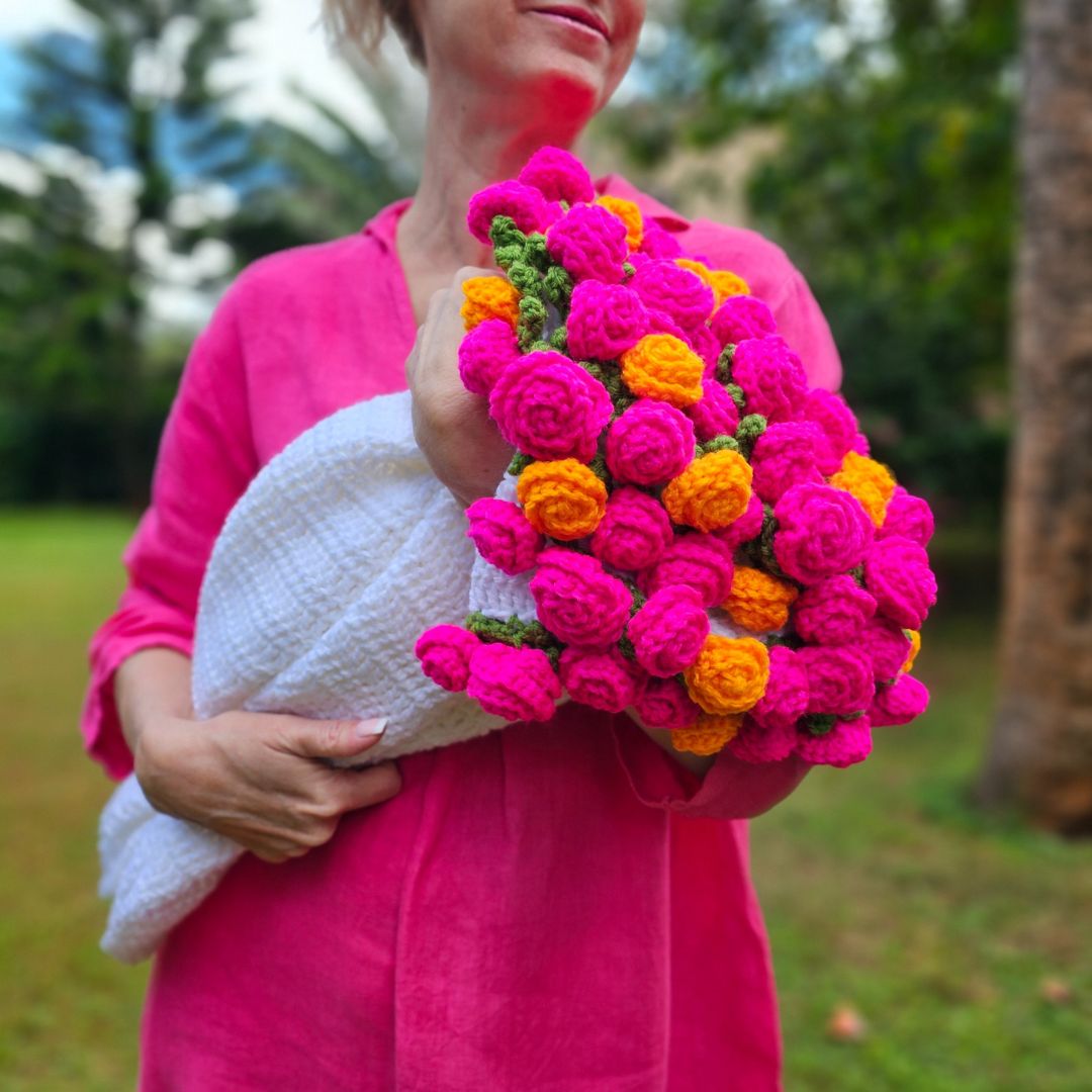 Emotional Support Bouquet Shawl