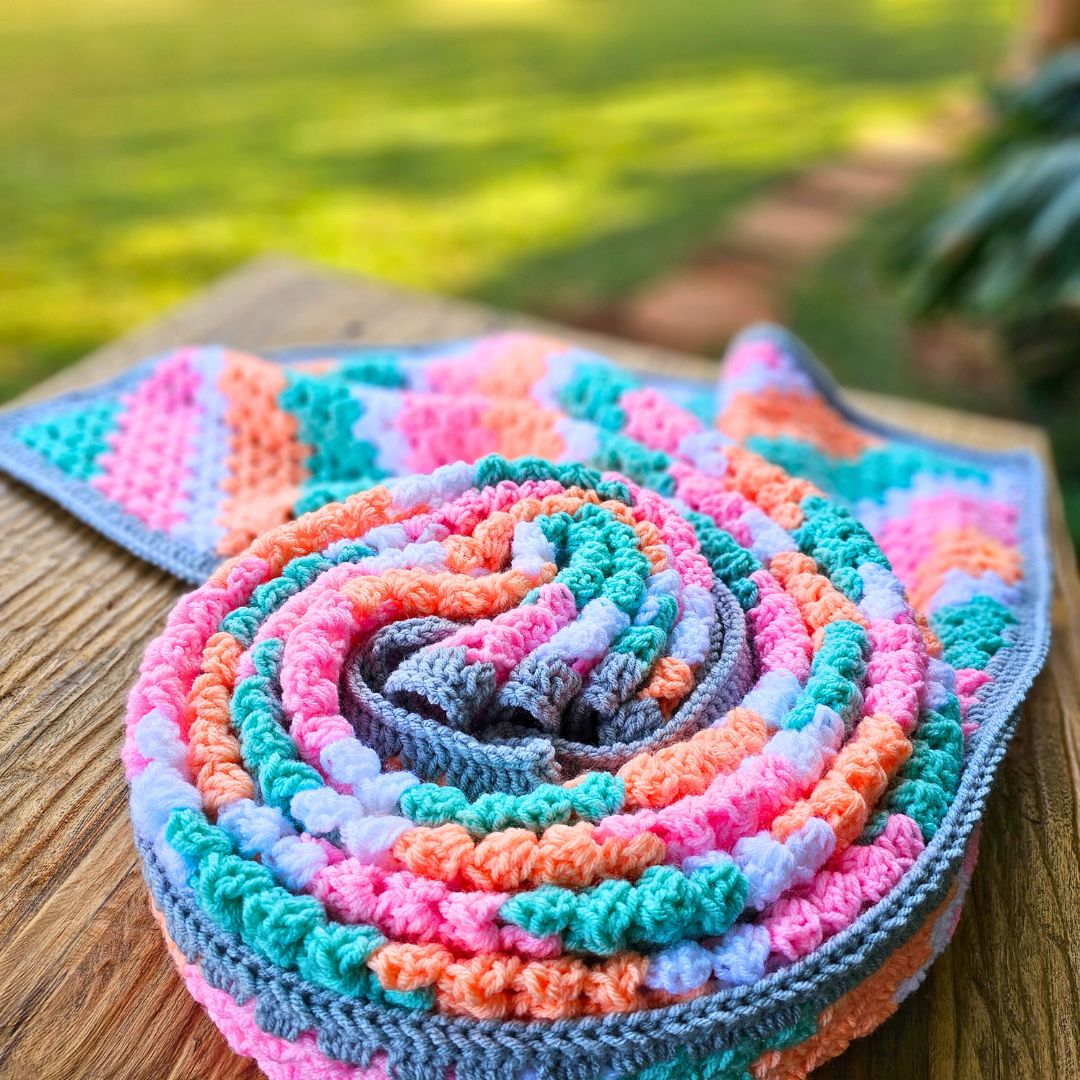 Flat & Fabulous Corner to Corner Granny Stitch Blanket! Secret Yarnery