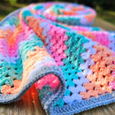 Flat & Fabulous Corner to Corner Granny Stitch Blanket! Secret Yarnery