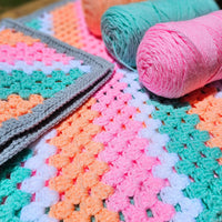 Flat & Fabulous Corner to Corner Granny Stitch Blanket! Secret Yarnery