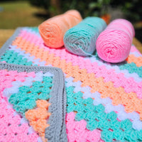 Flat & Fabulous Corner to Corner Granny Stitch Blanket! Secret Yarnery