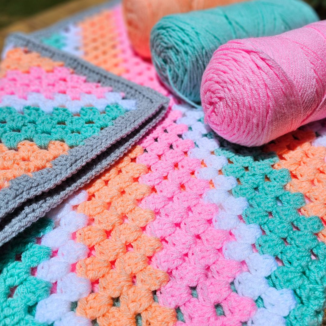 Flat & Fabulous Corner to Corner Granny Stitch Blanket! Secret Yarnery