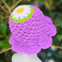 Easy Crochet Flower Bucket Pattern - 4 Sizes! Secret Yarnery