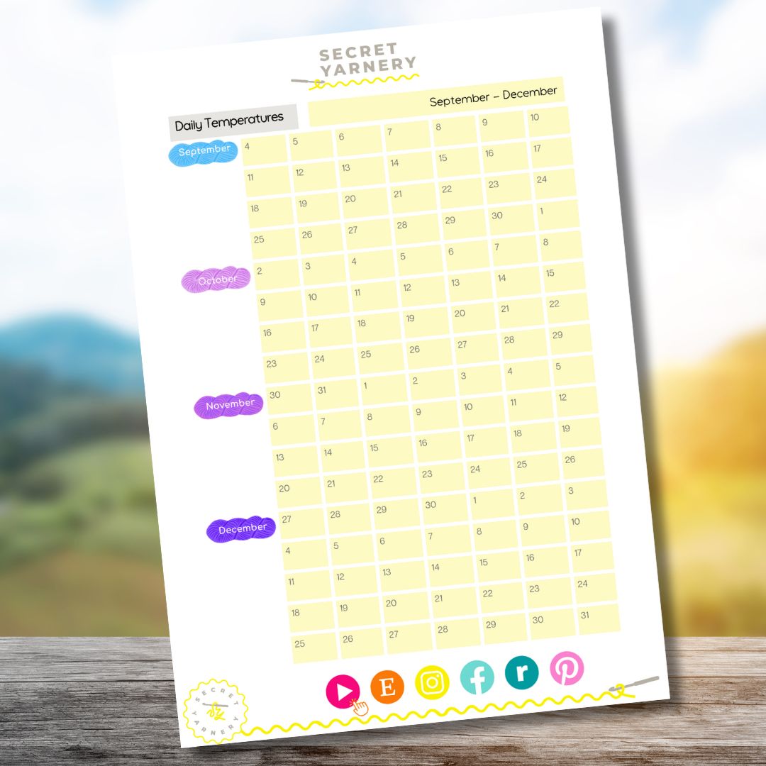 Easy Temperature Tracker for Blankets - Free PDF Download