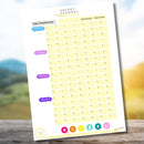 Easy Temperature Tracker for Blankets - Free PDF Download
