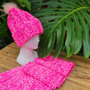Easy Hat & Pocket Scarf Pattern | Beginner Crochet Set with Built-In Storage Secret Yarnery