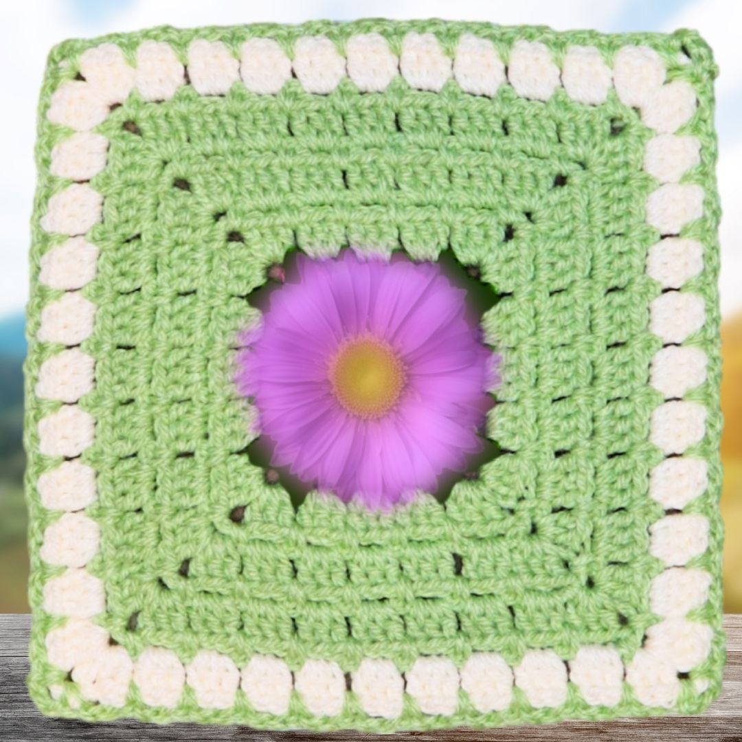 BloomScape CAL - Making the Square – Floral Granny Square Journey