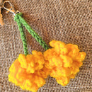 Marigold Key Chain Secret Yarnery