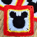 Easy Mickey Mouse Granny Square - Easy and Fun! Secret Yarnery