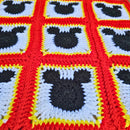 Easy Mickey Mouse Granny Square - Easy and Fun! Secret Yarnery