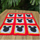 Easy Mickey Mouse Granny Square - Easy and Fun! Secret Yarnery