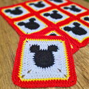 Easy Mickey Mouse Granny Square - Easy and Fun! Secret Yarnery