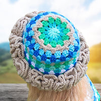 EASY Crochet Ruffle Hat Secret Yarnery