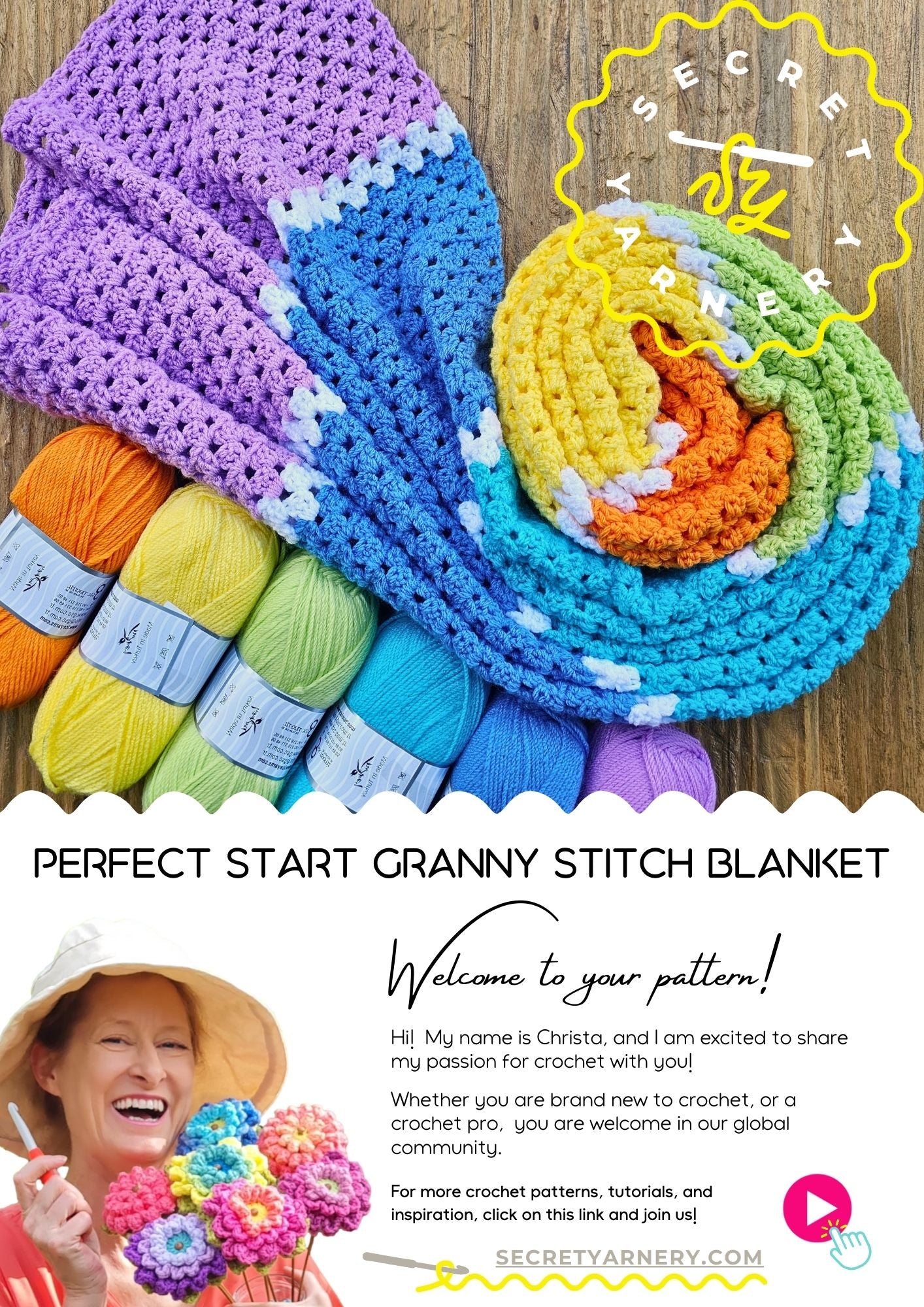 Perfect Start Granny Stitch Blanket
