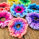 Easiest Ruffle Crochet Hair Scrunchie Secret Yarnery