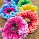 Easiest Ruffle Crochet Hair Scrunchie Secret Yarnery