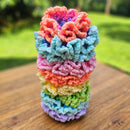 Easiest Ruffle Crochet Hair Scrunchie Secret Yarnery