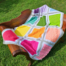 Golden Gate Granny Square – Part 10 - Secret Stitches Blanket Pattern Secret Yarnery