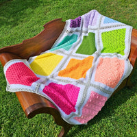 Golden Gate Granny Square – Part 10 - Secret Stitches Blanket Pattern Secret Yarnery