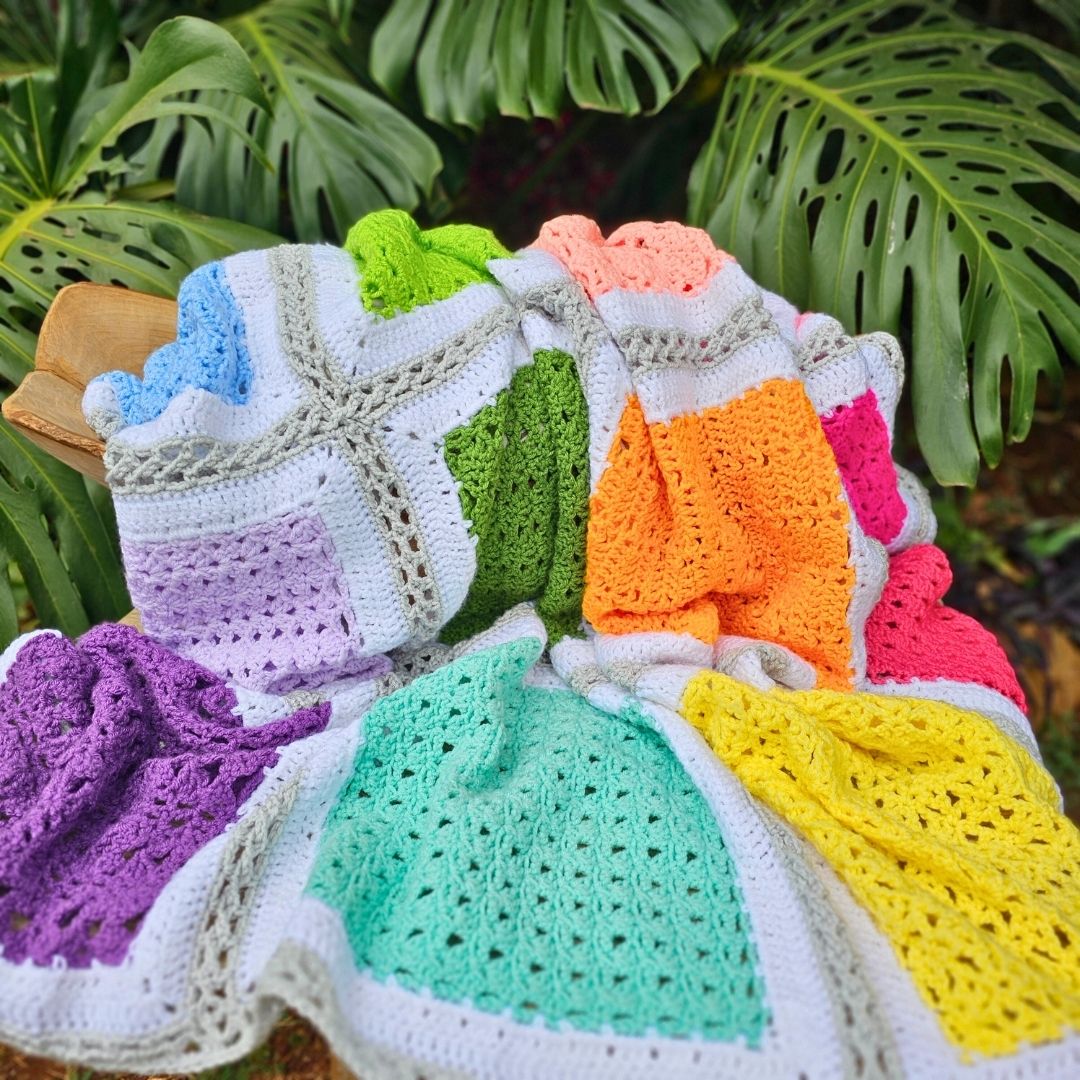 Granny Takes a Hike Square – Part 12 - Secret Stitches Blanket Pattern Secret Yarnery