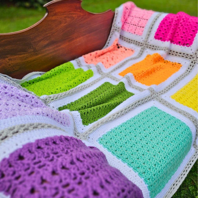 Tipsy Granny Square – Part 5 - Secret Stitches Blanket Pattern.